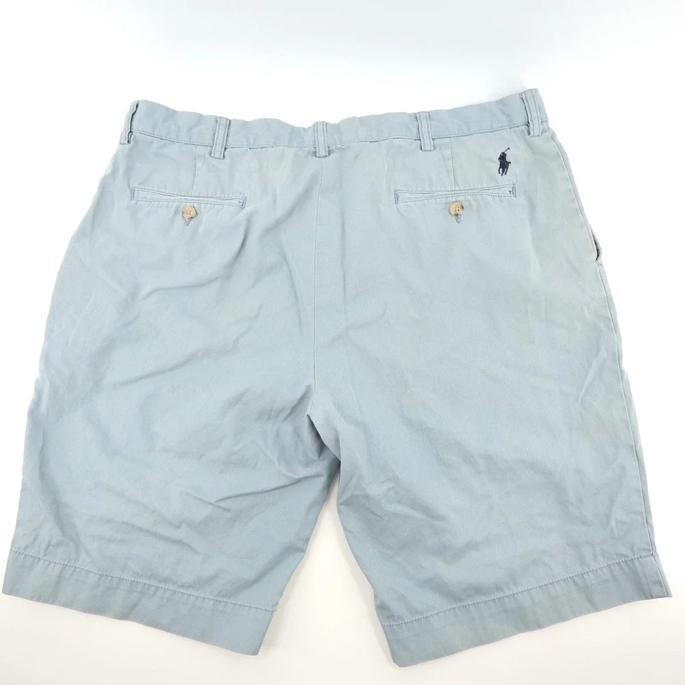 Polo Ralph Lauren Classic Chino Shorts Blue Short Sleeve Mens 38